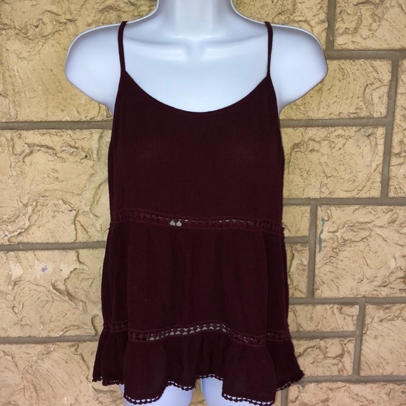 Socialite Plum Flow tank top Size XS - Picture 2 of 9